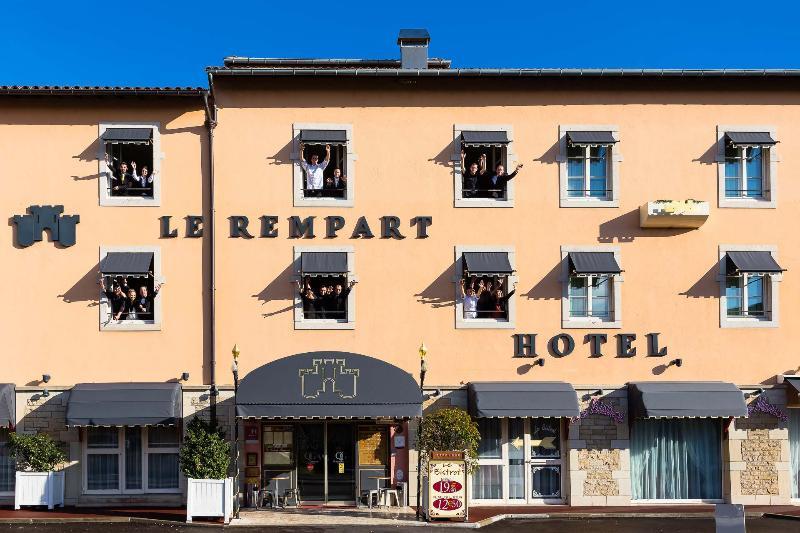 Hotel Le Rempart Tournus Exteriör bild